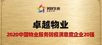 榮膺多項(xiàng)榮譽(yù)，卓越詮釋房企抗疫精神